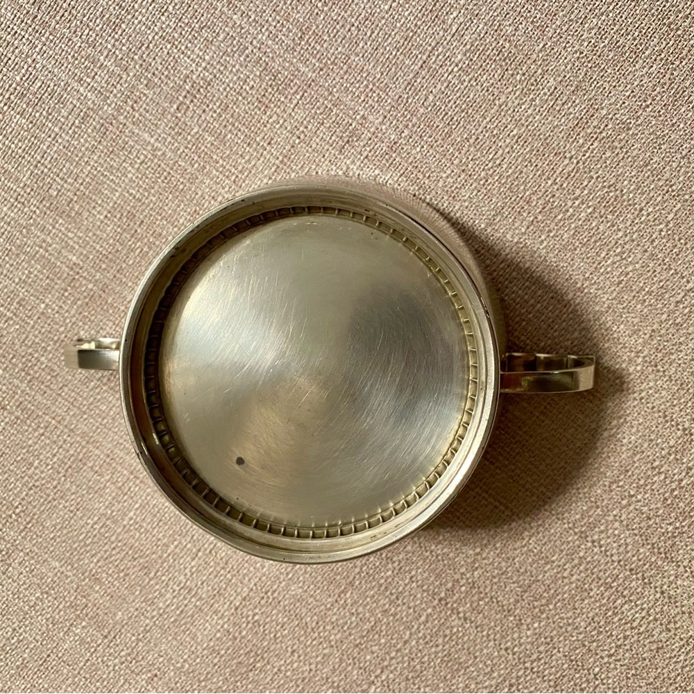 Antique Deakin&Francis Sterling Silver Sugar Bowl (Birmingham, England 1901) - Picture 4 of 11